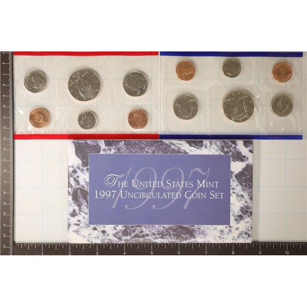 1997 US MINT SET (UNC) P/D (WITH ENVELOPE)