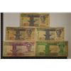 Image 1 : 5-1982 BANK OF GHANA BILLS: 3-2 CEDIS, 1-10 CEDIS