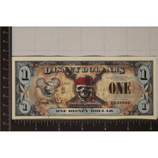 SERIES 2011 PIRATES OF THE CARIBBEAN DISNEY $1