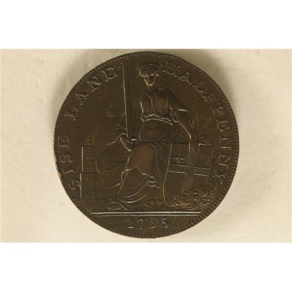 1795 CONDER TOKEN. THEY R MOSTLY 18TH CENTURY