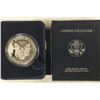 Image 2 : 2001-W PROOF AMERICAN SILVER EAGLE WITH CERT.