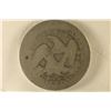 Image 2 : 1853 SILVER SEATED LIBERTY HALF DOLLAR INITIALS