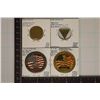 Image 2 : 4-US MILITARY TOKENS: US NAVAL CONSTRUCTION,