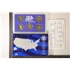 Image 2 : 2005 US 50 STATE QUARTERS PROOF SET WITH BOX AND