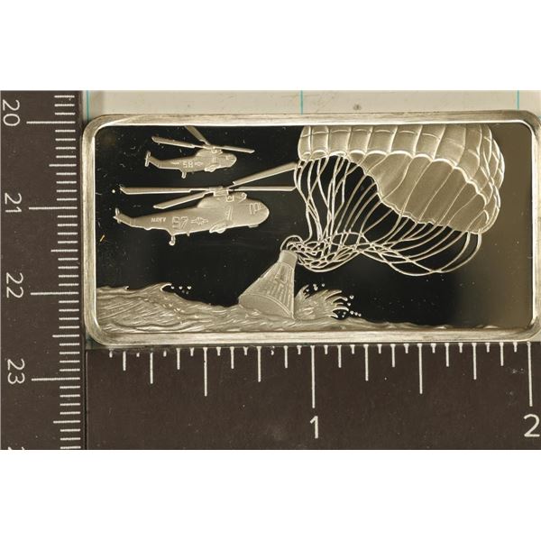 29 GRAM STERLING SILVER PF INGOT GEMINI 3 LAUNCHED