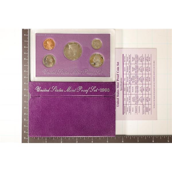 1993 US PROOF SET (WITH BOX) & WITH CERTIFICATE
