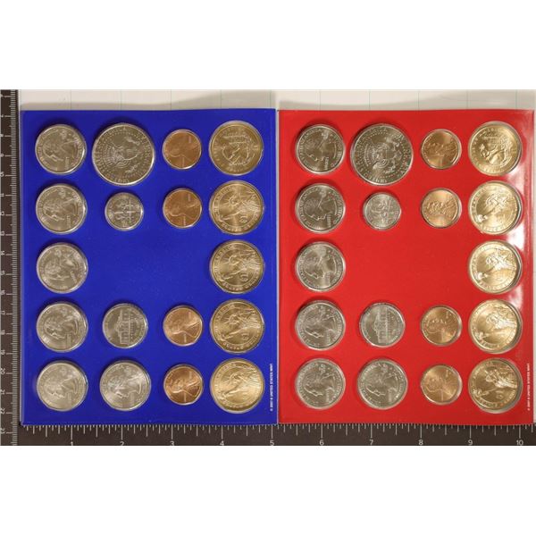 2009 US MINT SET (UNC) P/D IN PLASTIC CARDS