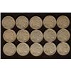 Image 1 : 15 ASSORTED BUFFALO NICKELS: 1920-1929