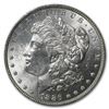 Image 2 : 1886 Rare Stage Coach Morgan Dollar BU PCGS