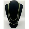 Image 2 : Exquisite Two Strand AAAA Peridot Necklace