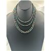 Image 1 : Navajo Pearls Kingman Turquoise Accents Handmade