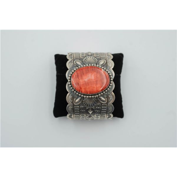 Striking J. Lucio Stamped Cuff