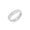 Image 1 : 14KT White Gold 0.70ctw Diamond Ring