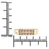 Image 3 : 14KT Yellow Gold 0.45ctw Champagne Diamond Ring