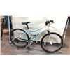 Image 2 : LIGHT GREEN/WHITE  RALEIGH PEAK 21-SPEED FRONT SUSPENSION MOUNTAIN BIKE - NO BRAKES