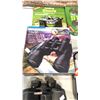 Image 2 : 2 BINOCULARS 10X50 ZOOM, CAMP HEAT FOLDING STOVE AND ULTRA THIN LANTERN