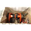 Image 2 : 2-TON PUSH BEAM TROLLEY, HILTI TE 2-A22 HAMMER DRILL, TRUCKING STRAPS, 3/8" X 10" LAG BOLTS