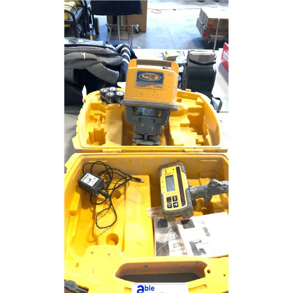 SPECTRA LONG-RANGE, SELF-LEVELING ROTARY LASER LEVEL MODEL LL500