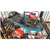 Image 1 : MISCELLANEOUS POWER TOOLS INCL JS470E, MILWAUKEE CHARGER/IMPACT, HP1631K, R3205 AND MORE