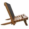 Image 2 : BLACK PATIOFLARE PF10078 BK LAKESIDE LAZY LOUNGE SET