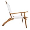 Image 2 : BEIGE PATIOFLARE FABRIC FOLDING CHAIR MDL:PF100092 BG