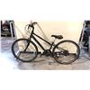 Image 1 : BLACK NORCO 21 SPEED HYBRID BIKE (HAS BENT REAR WHEEL)