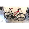 Image 2 : RED TREK 4100 FRONT SUSPENSION 21 SPEED MOUNTAIN BIKE