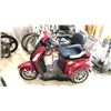 Image 1 : RED T4B ELECTRIC TURBO MOBILITY SCOOTER