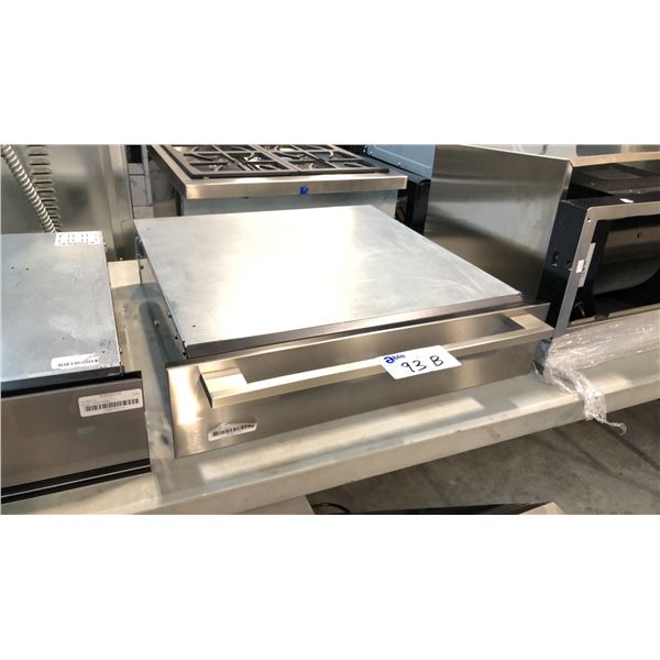 PORTER&CHARLES WARMING DRAWER FOR MODEL: WD60-14, WD60-21, WD60-29 D24" X W24" X H6"