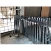 Image 2 : LARGE LOT OF METAL DOUBLE WIDE CLOTHING RACKS AND MISC. COSTUMES
