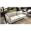 Image 2 : ARTICLE AVEM LIGHT GREY LOVE SEAT 74" X 36"