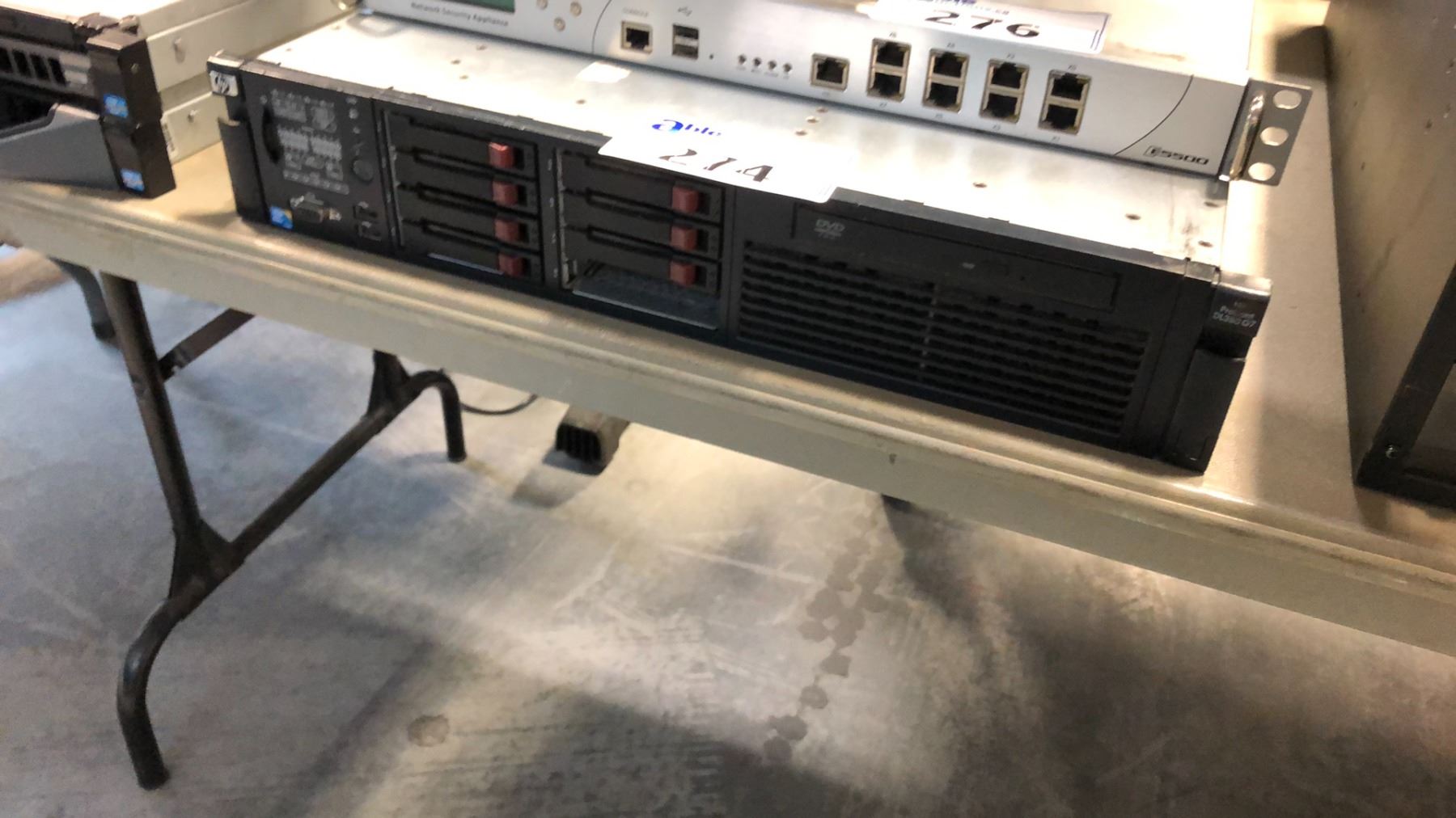 G7 Rack Server HP PROLIANT DL380 G7 RACK-MOUNTED SERVER - Able Auctions