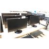 Image 3 : 9 COMPUTER MONITORS INCL SAMSUNG, BENQ, ASUS, ACER AND LG - 6 POWER CORDS