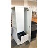 Image 2 : WHITE 2-DRAWER STEEL OFFICE LOCKER D23" X W24" X H68" - NO KEY