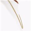 Image 2 : Vintage Unisex 18k Solid Two Tone Gold 18" 3.3mm Rope Chain Necklace