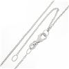 Image 7 : NEW 14K White Gold.43 ctw Oval Sideways Emerald Petite Solitaire Pendant Necklac