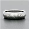 Image 2 : Tiffany & Co. Platinum 5.85mm Wide Signature Polished Domed Wedding Band Ring