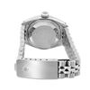 Image 7 : Rolex Ladies Stainless Steel Black Diamond Dial Fluted Bezel Date Watch