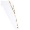 Image 3 : 14K Yellow Gold 3.7-6.3mm Cultured Pearl Dangle Drop Adjustable Chain Necklace