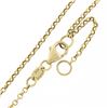 Image 6 : 14K Yellow Gold 3.7-6.3mm Cultured Pearl Dangle Drop Adjustable Chain Necklace