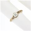 Image 3 : Antique Victorian 14k Gold 0.46 ctw GIA Old European Diamond Petite Solitaire Ri