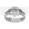 Image 7 : Rolex Mens Stainless Steel Blue Vignette 3 ctw Diamond Datejust Wristwatch