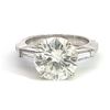 Image 1 : 4.65 ctw Diamond Ring - 14KT White Gold