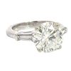 Image 2 : 4.65 ctw Diamond Ring - 14KT White Gold