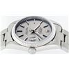 Image 8 : Rolex Mens Stainless Steel Quickset Gray Index White Gold Fluted Bezel Oyster Ba