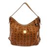 Image 1 : MCM Brown Canvas Leather Hobo Bag