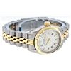 Image 3 : Rolex Ladies 2T Yellow Gold & Stainless Steel White Index 26MM Fluted Bezel Oyst