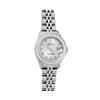 Image 1 : Rolex Ladies Quickset Stainless Steel Gray Roman Stainless Steel Diamond Bezel W
