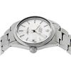 Image 3 : Rolex Mens Quickset Stainless Steel Sapphire Silver Index Dial Oyster Band Datej