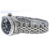 Image 8 : Rolex Ladies Quickset Stainless Steel Black Diamond 26MM Datejust Wristwatch